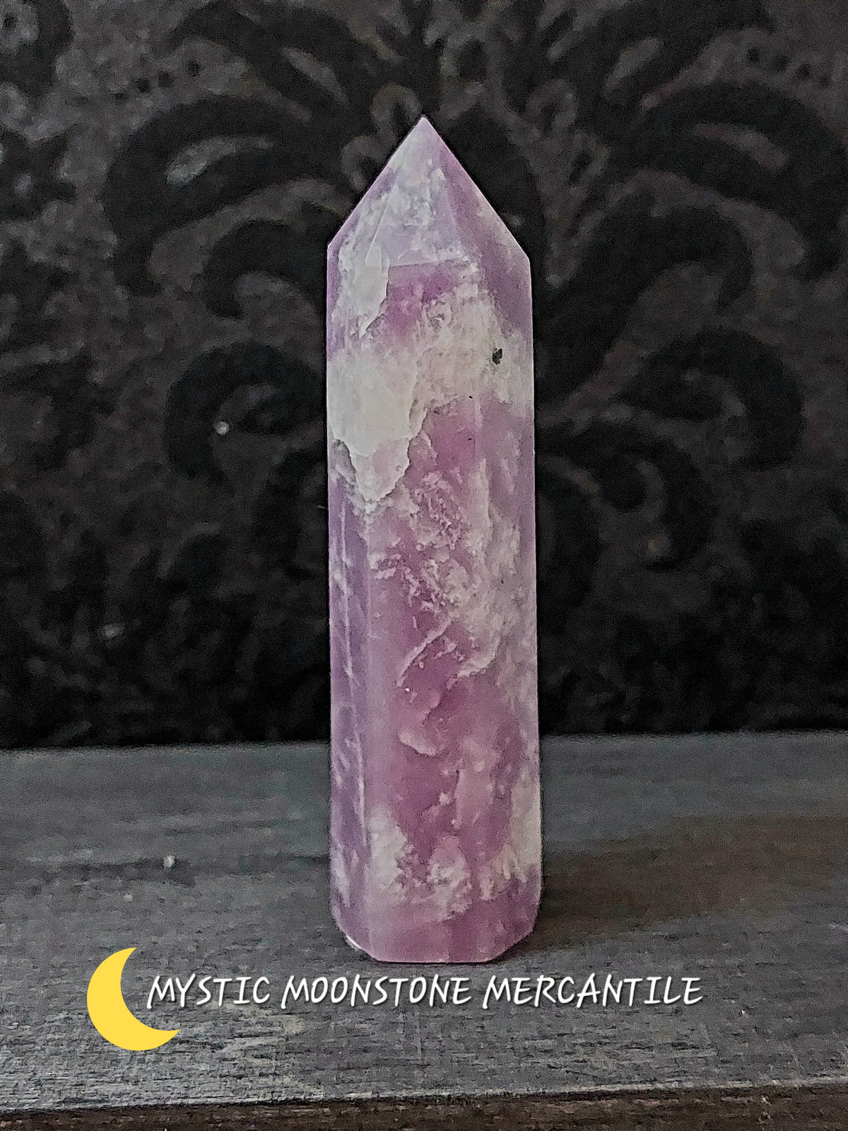 NATURAL PURPLE FLUORITE TOWER