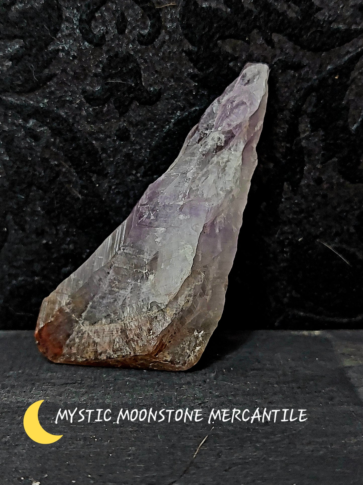 GEMMY NATURAL AURALITE-23 SUPER 7 RAW AMETHYST POINT