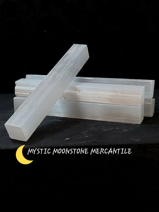 NATURAL SELENITE STICK